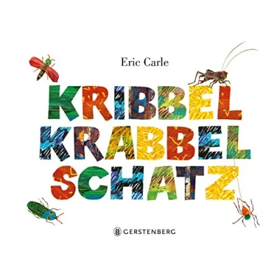 Abbildung von Kribbelkrabbel Schatz: Sammelband mit den vier Titeln: Kleine Spinne, Grille, Klickkäfer, Kleines Glühwürmchen