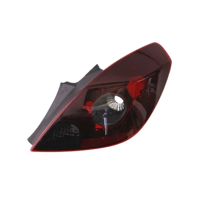 Abbildung von ABAKUS 442 1953R3LD UE Rückleuchte rechts rauchgrau Rot ohne Lampenträger, Glühlampe OPEL: Corsa D Schrägheck