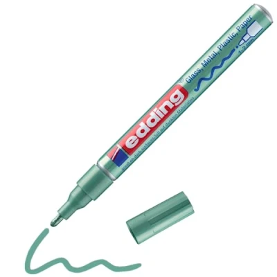 Abbildung von edding 751 glanslakmarker metallic groen 1ST 1 2 mm / 4 9 074