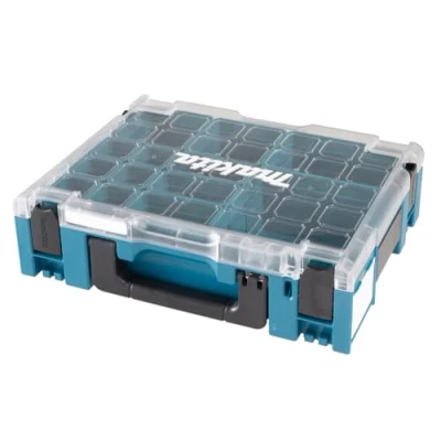 Abbildung von Makita Werkzeugkoffer 191X80 2 (Set, mit 13 herausnehmbaren Boxen und Etiketten Set), Stapelbar, herausnehmbare