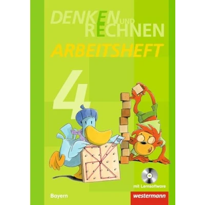 Abbildung von Denken und Rechnen Ausgabe 2014 für Grundschulen in Bayern: Arbeitsheft 4 mit CD ROM
