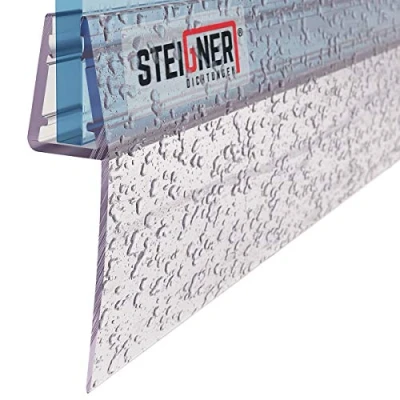 Abbildung von STEIGNER Duschdichtung UK04 gerade, L: 30 cm, (1 Stück Packung, Einzeldichtung), für 3,5mm bis 5mm Glasstärke