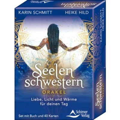 Abbildung von Seelenschwestern Liebe, Licht und Wärme für deinen Tag: 40 Karten mit Begleitbuch