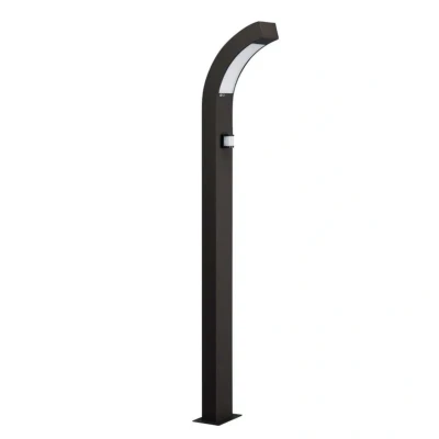 Abbildung von Lucande LED Wegeleuchte Lennik, Sensor, 100 cm, anthrazit