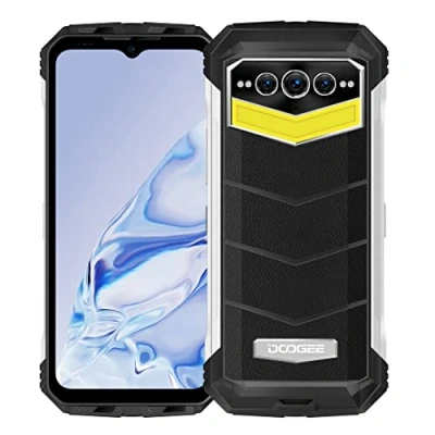 Abbildung von DOOGEE S100P Outdoor Smartphone, 22000mAh Batterie, 130 Lumen Campinglichter, 20GB+256GB, 6.58&#039;&#039; 120Hz FHD+, 108MP Kamera(20MP Nachtsicht), Android 12 Wasserdichtes Handy ohne Vertrag, NFC Silber