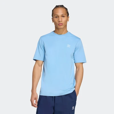 Abbildung von adidas Originals Trefoil ESS Tshirt basic, Herren, Größe: XS, Ash blue
