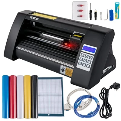 Abbildung von VEVOR Papierschneidegerät Vinyl Schneideplotter, Folienplotter Halbautomatisch