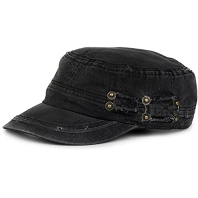 Abbildung von styleBREAKER Army Cap (1 St) Military im used Look