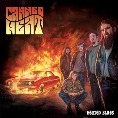 Abbildung von Heated Blues (Red &amp; Yellow Splatter)