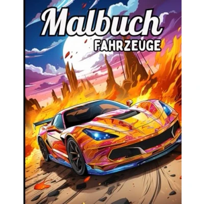 Abbildung von Malbuch Fahrzeuge ab 6 Jahren: Schöne und abwechslungsreiche zum kreativen Ausmalen: Mein rasantes Ausmalbuch für Kinder Jahren