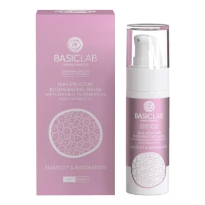 Abbildung von BasicLab Dermocosmetics Regenerierendes und stärkendes Gesichtsserum 30 ml Für Frauen Männer, Tag Nacht geeignet Emulgierendes Serum