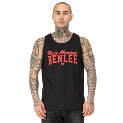 Abbildung von BENLEE Herren Singlet Normale Passform LUDICA Black/Red L