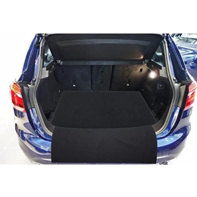Abbildung von tuning art 2907 Kofferraummatte passend für BMW 2er F46 Gran Tourer 2015 2 teilig mit Ladekantenschutz