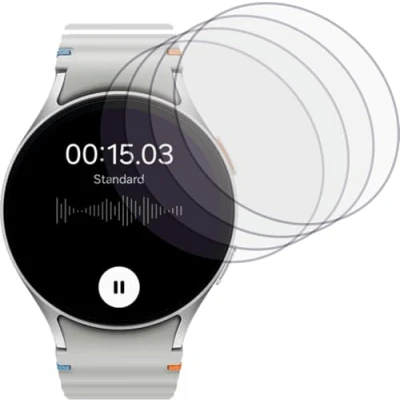 Abbildung von 4ProTec 4x für Samsung Galaxy Watch7 40mm Schutzfolie KLAR transparent