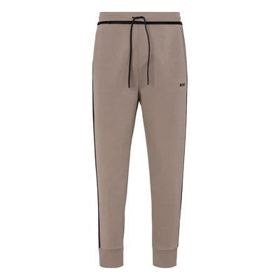 Abbildung von BOSS Hadiko TAPE Jogginghose, Herren, Größe: Medium, Light pastel green