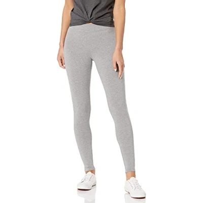 Abbildung von Amazon Essentials Damen Leggings, Grau Meliert, XS