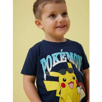Abbildung von Name It Kurzarmshirt NMMMAHE POKEMON NREG SS TOP BOX SKY