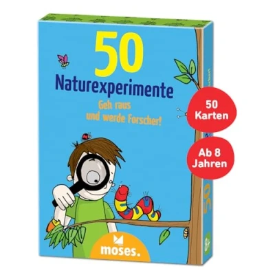 Abbildung von 50 Naturexperimente Geh raus und werde Forscher ab 8 Jahren