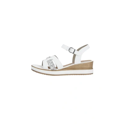 Abbildung von Remonte Keilsandalette, Damen, Größe: 41, Lilienweiß Schuhe