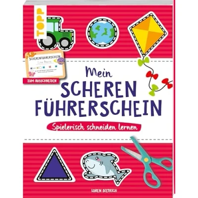 Abbildung von Mein Scherenführerschein Spielerisch schneiden lernen: Mit zum Ausschneiden