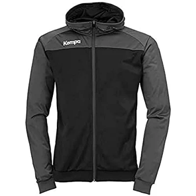 Abbildung von Kempa Trainingsjacke für Kinder, Größe: 128, Schwarz anthra
