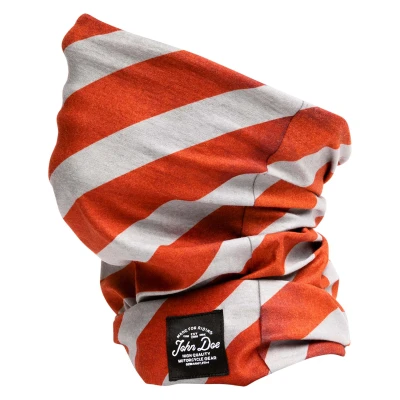 Abbildung von John Doe Tube Stripes 1 Halstuch rot/weiß