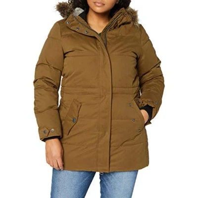Abbildung von G.I.G.A. DX Damen Ventoso WMN Quilted PRK C Casual Funktionsparka In Daunenoptik Mit Kapuze, Bronze, 40