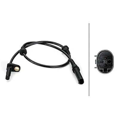 Abbildung von HELLA 6PT 014 495 121 Sensor, Abgastemperatur VOLKSWAGEN: Golf 7 Variant, Schrägheck, AUDI: A3 Sportback, Limousine, Schrägheck