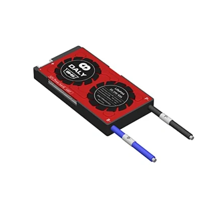 Abbildung von DALY Smart BMS LiFePO4 8S 24V Bluetooth PCB Batterieschutzplatine Batteriemanagementsystem mit Ausgleichskabeln und drahtlosem Modul für Lithium Eisen Phosphat(40A UART)