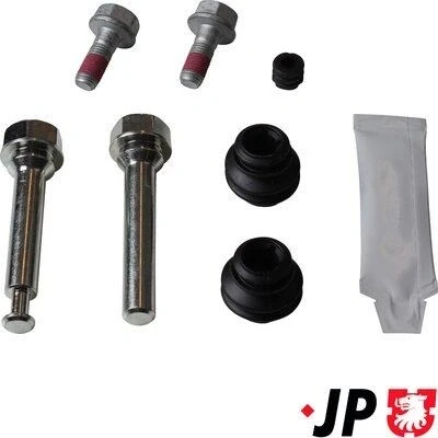 Abbildung von JP GROUP 3664004410 Führungshülsensatz, Bremssattel Vorderachse links, rechts mit Schrauben HYUNDAI: i30 I Kombi, SONATA 6