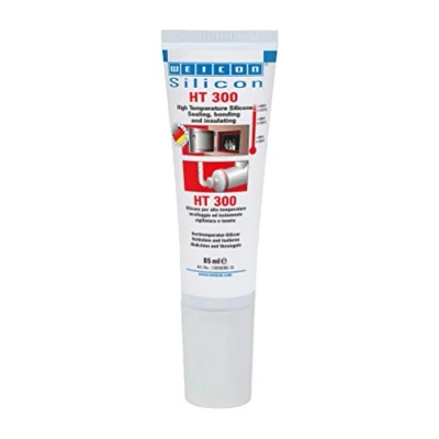 Abbildung von WEICON Silikon HT 300 85ml rot Hochtemperaturbeständiger Universalkleber