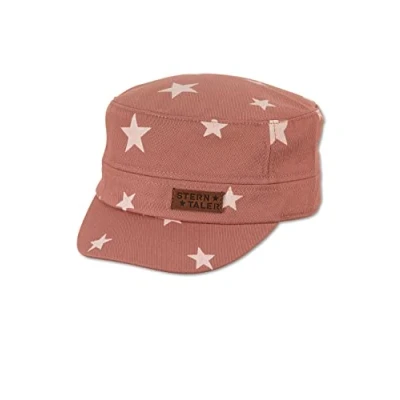 Abbildung von Sterntaler Baby Unisex Cap Worker Sterne Baseball Cap, Kinder Basecap, Kindermütze aus Baumwolle hellbraun, 57