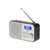 Abbildung von Camry CR 1179 Digitalradio (DAB) (tragbares Radio, DAB/DAB+ Funktion, FM Radio LCD Anzeige, Wecker)