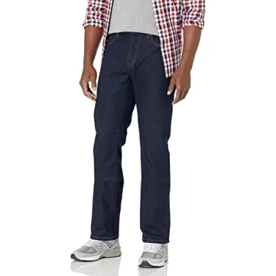 Abbildung von Amazon Essentials Herren Bootcut Jeans mit schmaler Passform, Leicht Ausgespült, 28W / 30L
