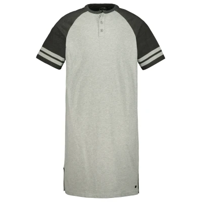 Abbildung von JP1880 Nachthemd, Herren, Größe: 3XL, Grau melange