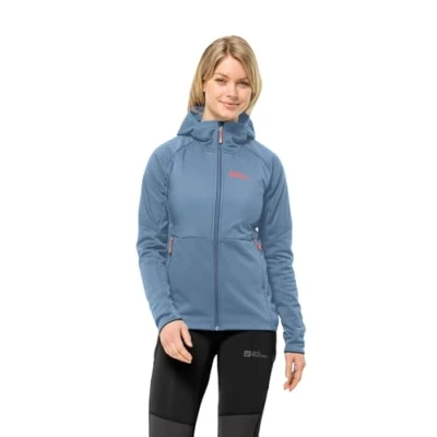 Abbildung von Jack Wolfskin Alpgrat PRO INS FZ W Windbreaker, Damen, Größe: Small, Elemental blue