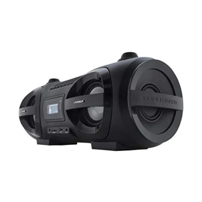 Abbildung von CD Player Boombox Ghettoblaster mit Radio, CD, MP3, Bluetooth, USB, AUX UNIVERSUM BB 500 20