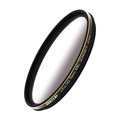 Abbildung von JONGSUN 67mm ND Filter, Grauer Verlaufsfilter Neutraldichtefilter, 18 Schichten Mehrfachbeschichtung, Optisches Glas Schott B270, CSGND8 (0,9) 3 Stop