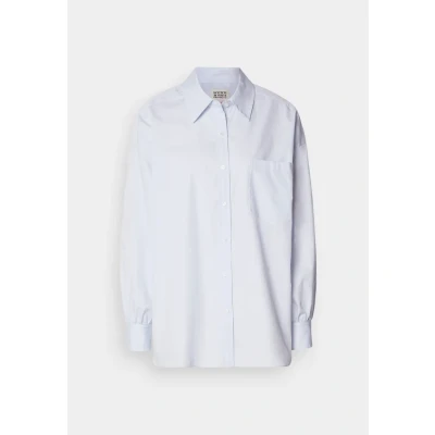 Abbildung von Scotch &amp; Soda CORE Girlfriend Shirt Hemdbluse, Damen, Größe: 36, Blue