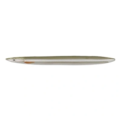 Abbildung von Savage Gear Line Thru Sandaal Durchlaufblinker 23 g Sandeel Ghost