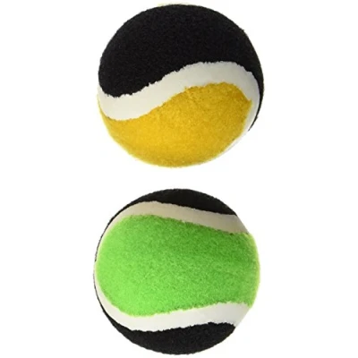 Abbildung von Schildkröt® Klettball Ersatzbälle, 2 Bälle, Durchmesser 6,25cm, im Meshbag, 970049, rot, gelb