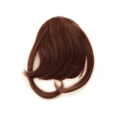Abbildung von WIG ME UP YZF W1030 33 Clip In Pony Haareinsatz lange Strähnen an der Seite Mahagoni Rostbraun Braun