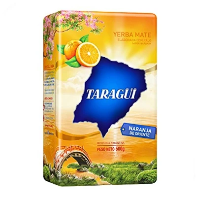 Abbildung von Taragüi Naranja de Oriente Orange Mate Tee aus Argentinien 500g