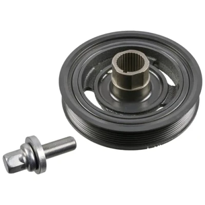 Abbildung von FEBI BILSTEIN 182736 Kurbelwellenriemenscheibe 7PK 157mm 6 mit Dichtring, Schraube