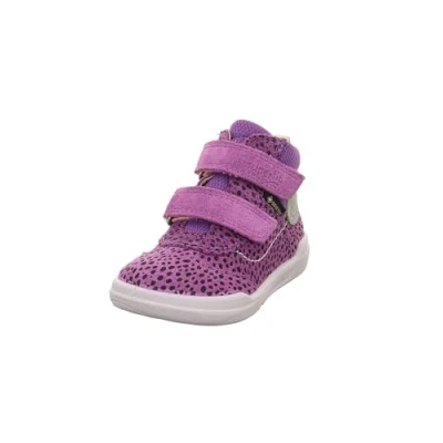 Abbildung von Superfit Barefoot Superfree Sneaker high für Kinder, Größe: 24, Lila/hellgrün Schuhe