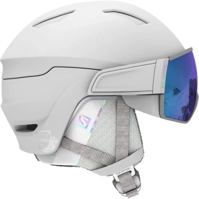 Abbildung von Salomon Mirage S Helm Visier Maske Frau Ski Snowboard, ‎weiss