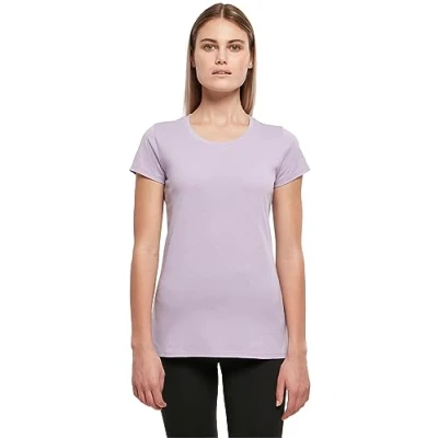 Abbildung von Build Your Brand Rundhalsshirt Ladies&#039; Basic Tee Kurze, eingesetzte Ärmel