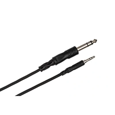 Abbildung von Hosa CMS 105, Stereo Interconnect, 3.5 mm TRS to 1/4 in TRS, 5 ft