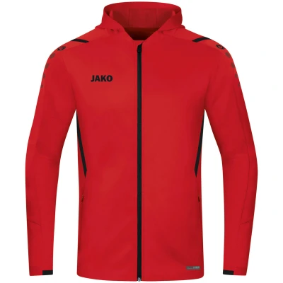 Abbildung von JAKO Challenge Trainingsjacke, Herren, Größe: 52/54, Rotschwarz