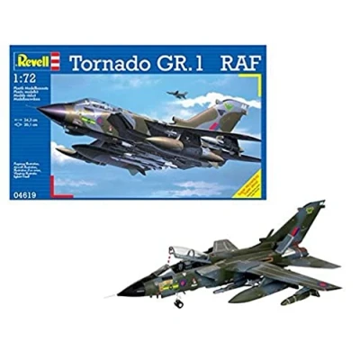 Abbildung von Revell Tornado GR. Mk. 1 RAF, Starrflügelflugzeug Modell, Montagesatz, 1:72, Kunststoff, Pro, 198 Stück(e)